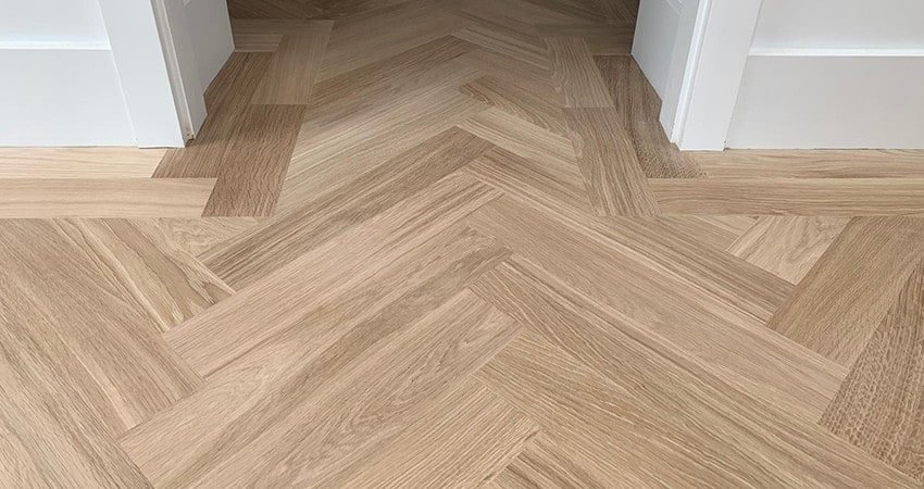 Integration of smart technology in parquet flooring