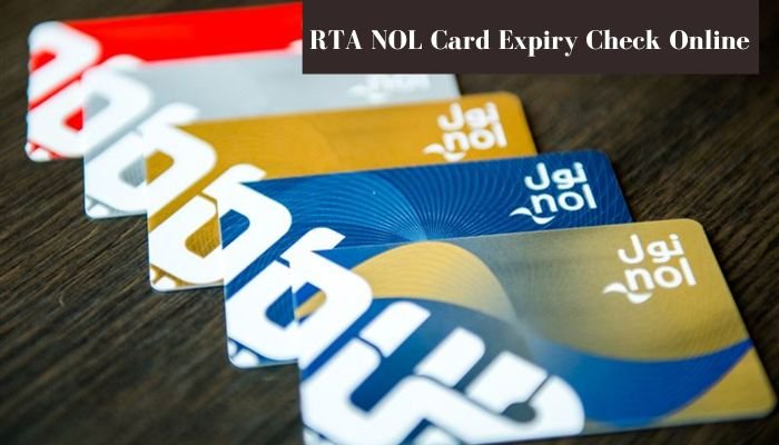 RTA NOL Card Expiry Check Online